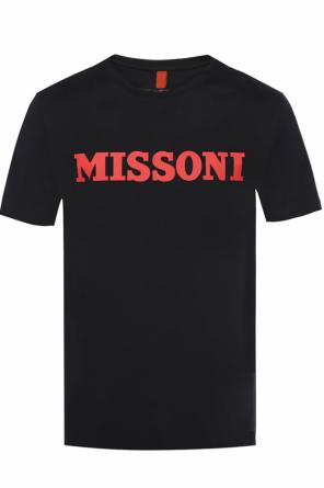 T-shirt z nadrukowanym logo, zdjęcie 1 T-shirt z nadrukowanym logo od Missoni